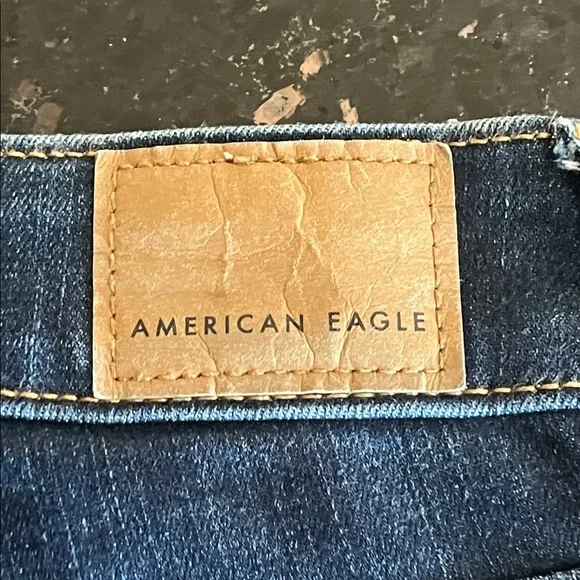 🔵TEMP PRICE DROP🔵 American Eagle Next Level Stretch Deep Indigo Skinny Jeans - Picture 8 of 11